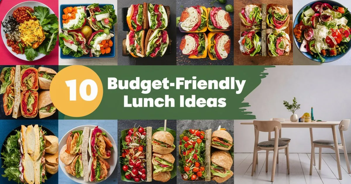 Cheap Lunch Ideas: 10 Budget-Friendly Meals You’ll Love