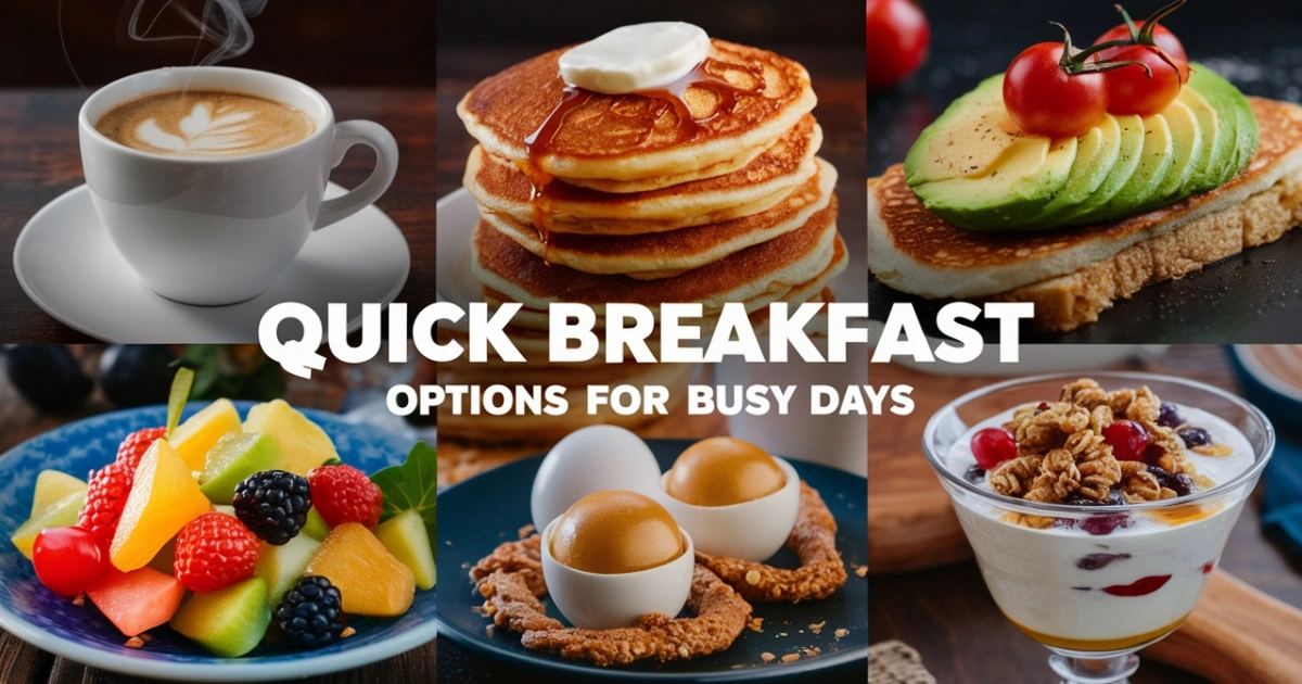 Quick Breakfast Options for Busy Days | 10-Minute Recipes